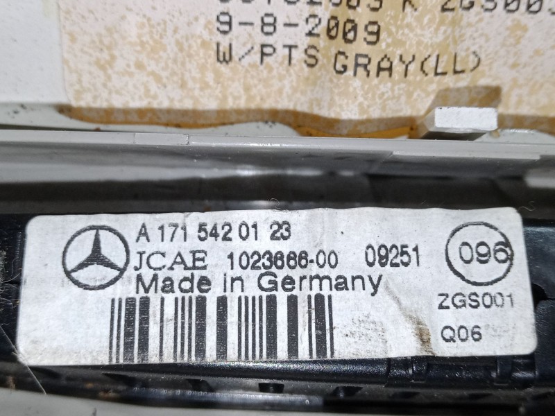 Recambio de luz interior trasera para mercedes-benz clase m (w164) ml 350 cdi 4-matic (164.122) referencia OEM IAM A1715420123  