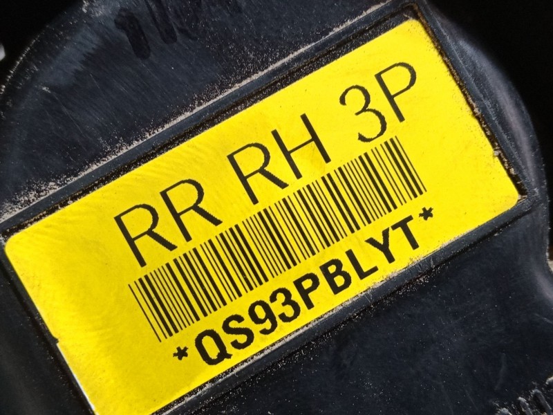 Recambio de cinturon seguridad trasero derecho para chevrolet aveo / kalos hatchback (t250, t255) 1.4 referencia OEM IAM   