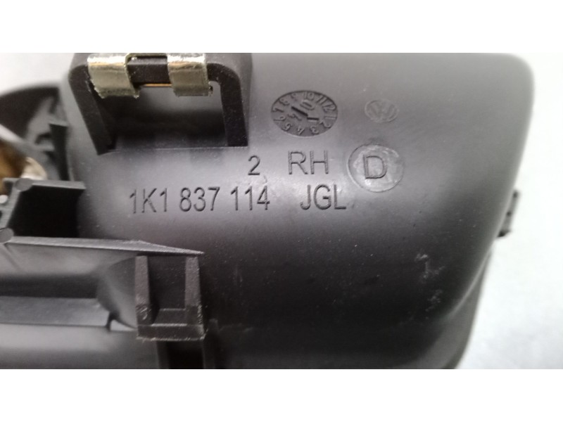 Recambio de maneta interior delantera derecha para volkswagen golf v (1k1) 1.6 referencia OEM IAM 1K1837114D71N  