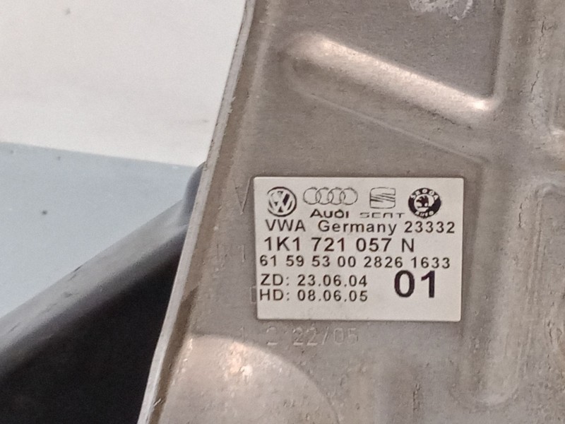 Recambio de pedal freno para volkswagen golf v (1k1) 1.6 referencia OEM IAM 1K1721057N  
