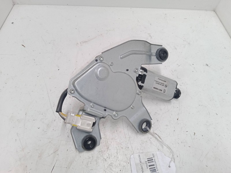 Recambio de motor limpia trasero para peugeot 206 hatchback (2a/c) 1.4 i referencia OEM IAM 9651169580  