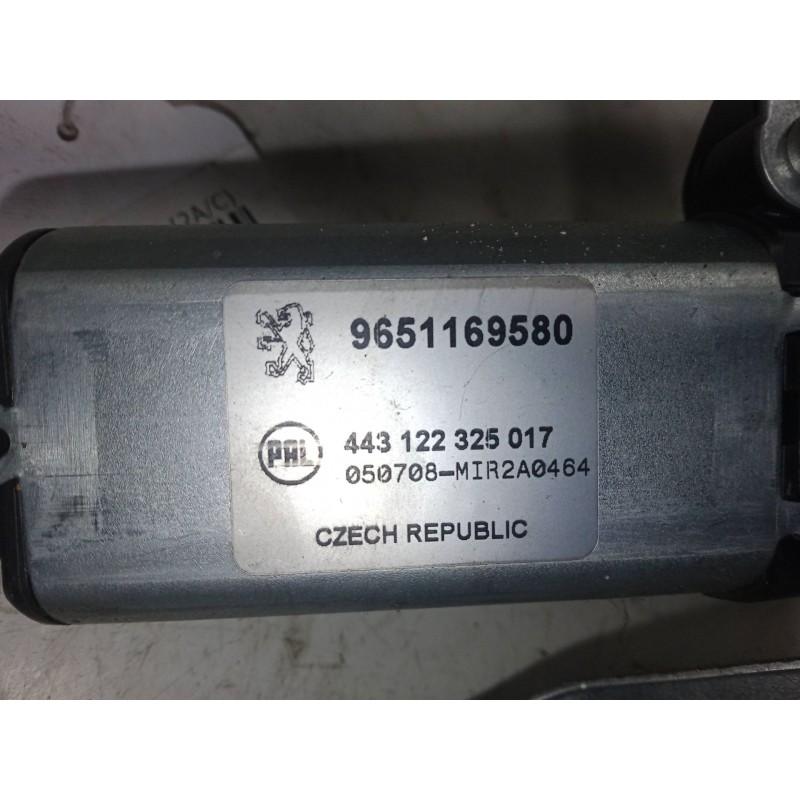 Recambio de motor limpia trasero para peugeot 206 hatchback (2a/c) 1.4 i referencia OEM IAM 9651169580  