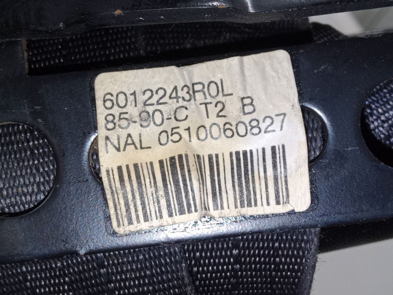 Recambio de cinturon seguridad delantero derecho para volvo v50 (545) 2.0 d referencia OEM IAM 6012243R0L  
