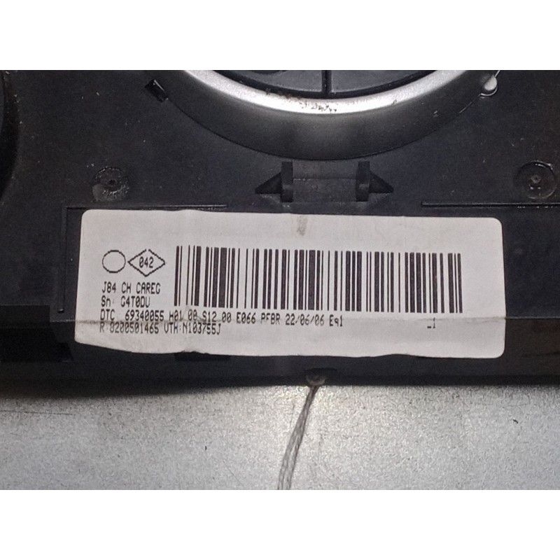 Recambio de mando climatizador para renault scénic ii (jm0/1_) 1.6 16v (jm1r) referencia OEM IAM 8200501465   Recambio de mando climatizador para renault scénic ii (jm0/1_) 1.6 16v (jm1r) referencia OEM IAM 8200501465