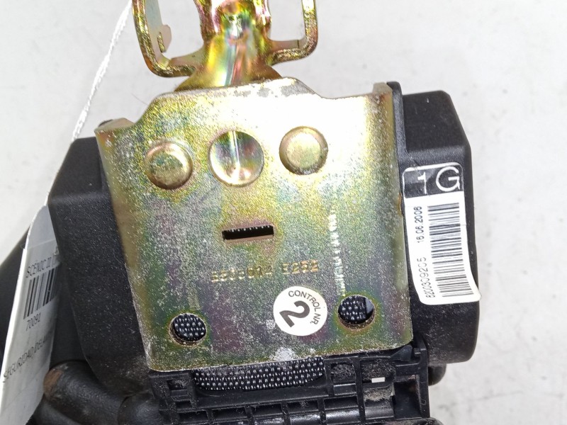 Recambio de cinturon seguridad delantero izquierdo para renault scénic ii (jm0/1_) 1.6 16v (jm1r) referencia OEM IAM    Recambio de cinturon seguridad delantero izquierdo para renault scénic ii (jm0/1_) 1.6 16v (jm1r) referencia OEM IAM