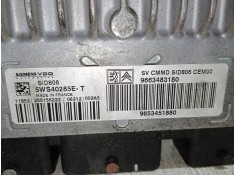 Recambio de centralita motor uce para citroën c2 (jm_) 1.4 hdi referencia OEM IAM 9663483180   2