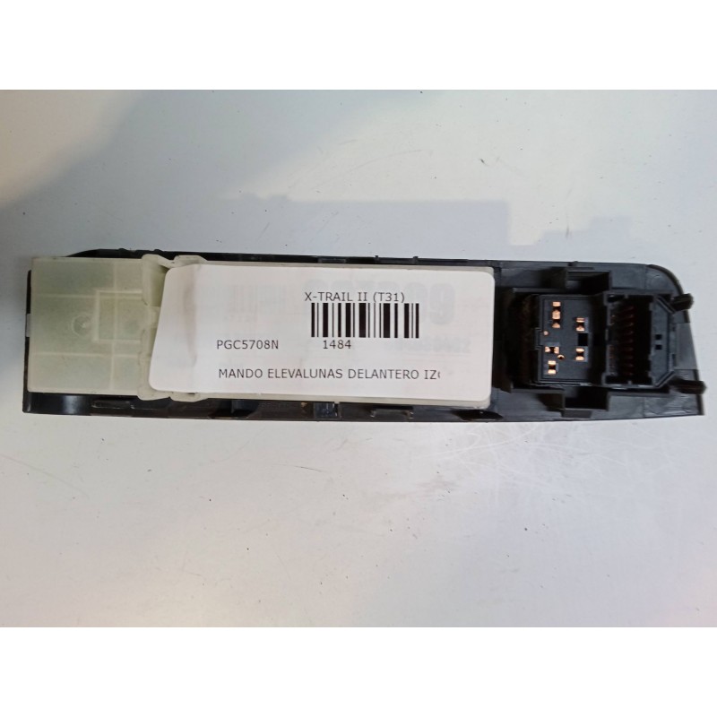 Recambio de mando elevalunas delantero izquierdo para nissan x-trail ii (t31) 2.0 dci 4x4 referencia OEM IAM   