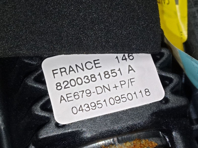 Recambio de airbag volante para renault scénic ii (jm0/1_) 1.5 dci (jm02, jm13) referencia OEM IAM 8200381851  