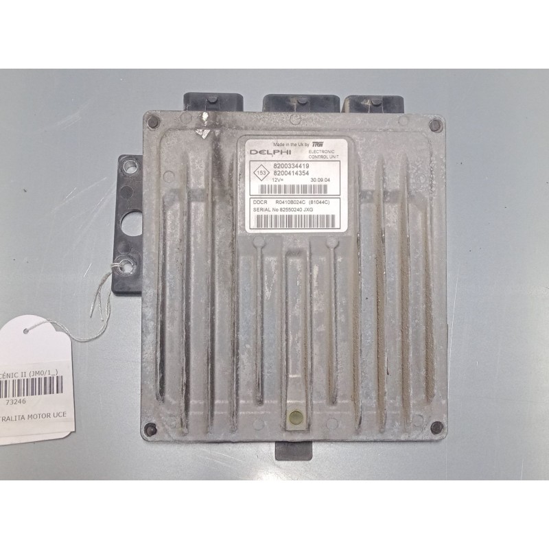Recambio de centralita motor uce para renault scénic ii (jm0/1_) 1.5 dci (jm02, jm13) referencia OEM IAM 8200334419  