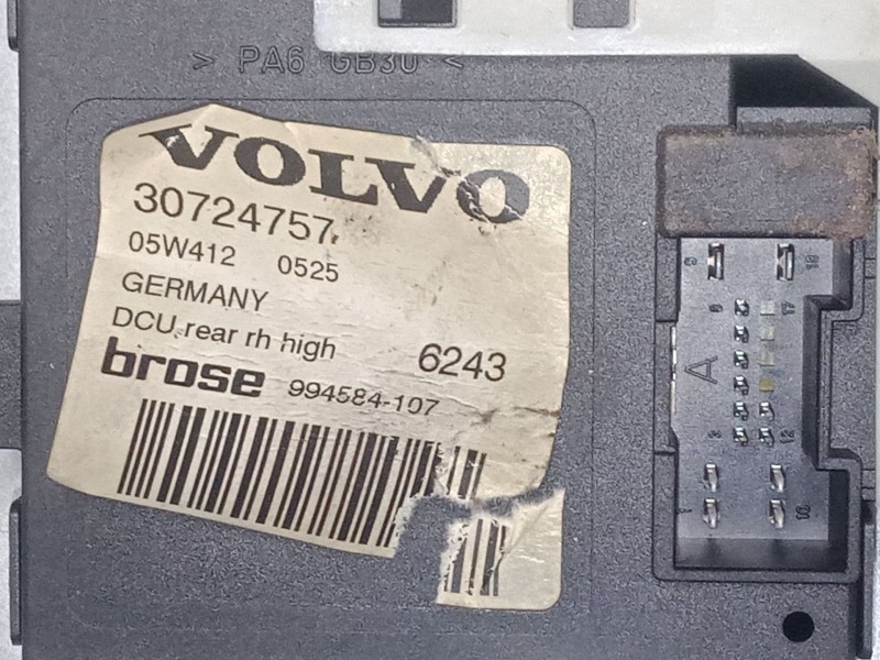 Recambio de motor elevaluna trasero derecho para volvo v50 (545) 2.0 d referencia OEM IAM 30724757  