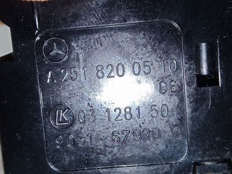 Recambio de mando elevalunas delantero derecho para mercedes-benz clase m (w164) ml 350 cdi 4-matic (164.122) referencia OEM IAM