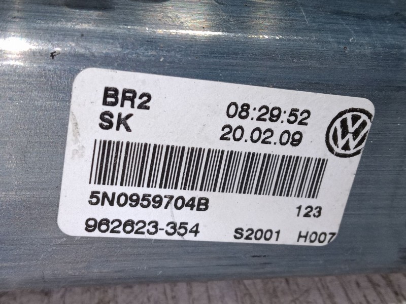 Recambio de motor elevaluna trasero derecho para volkswagen tiguan (5n_) 2.0 tdi referencia OEM IAM 5n0959703B  