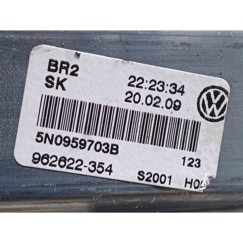 Recambio de motor elevaluna trasero izquierdo para volkswagen tiguan (5n_) 2.0 tdi referencia OEM IAM 5N0839461A  