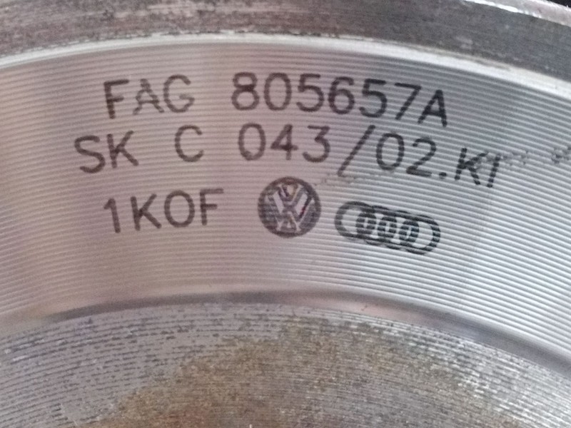 Recambio de mangueta delantera derecha para volkswagen tiguan (5n_) 2.0 tdi referencia OEM IAM 1K0407256AA  