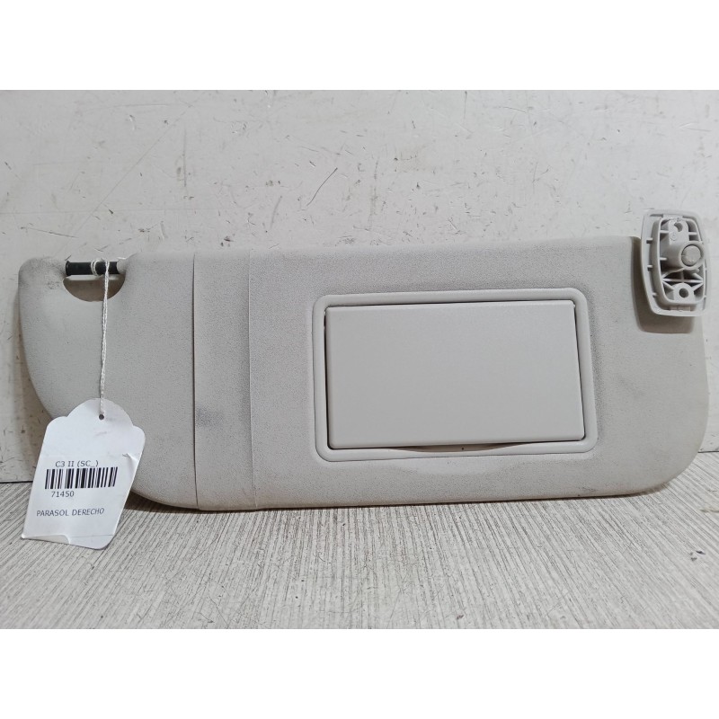 Recambio de parasol derecho para citroën c3 ii (sc_) 1.4 hdi 70 (sc8hzc, sc8hr0, sc8hp4) referencia OEM IAM   