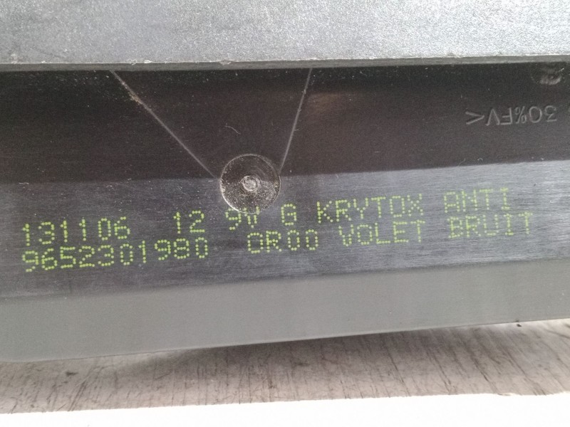 Recambio de cerradura maletero / porton para citroën c2 (jm_) 1.4 hdi referencia OEM IAM 9652301980  