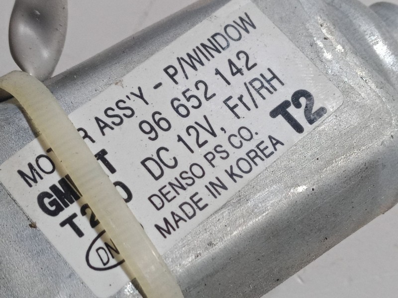 Recambio de elevalunas electrico delantero derecho para chevrolet aveo / kalos sedán (t200) 1.4 referencia OEM IAM 96652142  