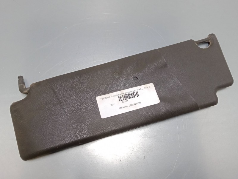 Recambio de parasol izquierdo para renault express furgoneta/monovolumen (f40_, g40_) 1.9 d (f40r) referencia OEM IAM    Recambio de parasol izquierdo para renault express furgoneta/monovolumen (f40_, g40_) 1.9 d (f40r) referencia OEM IAM