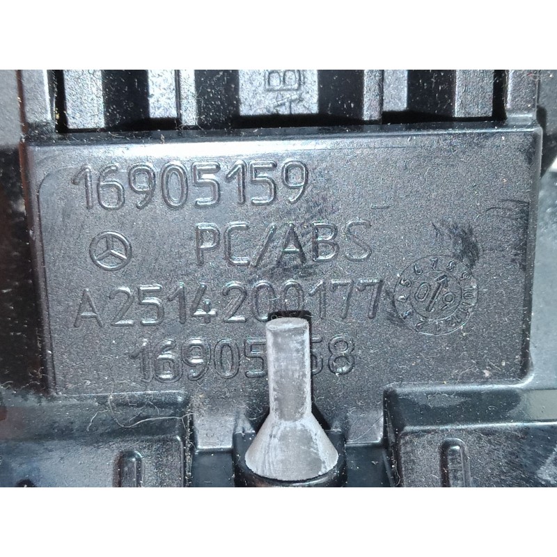 Recambio de tirador freno mano para mercedes-benz clase m (w164) ml 350 cdi 4-matic (164.122) referencia OEM IAM A2514200177  