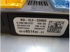 Recambio de bsi para citroën c4 spacetourer (3d_) 1.5 bluehdi 130 referencia OEM IAM 9819851480-01  BSI EL5CEM00 2