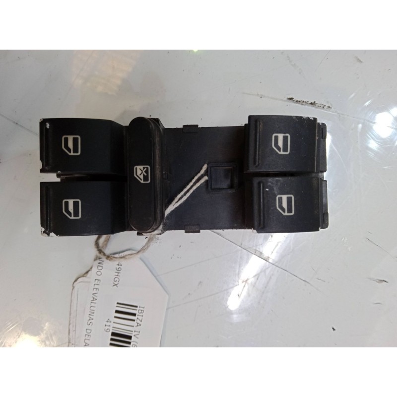 Recambio de mando elevalunas delantero izquierdo para seat ibiza iv (6j5, 6p1) 1.6 tdi referencia OEM IAM   