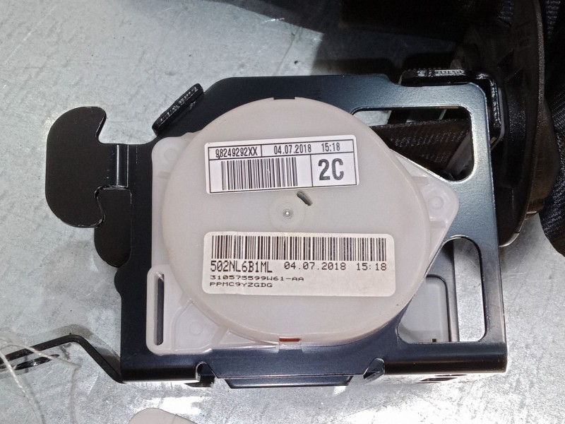 Recambio de cinturon seguridad trasero central para citroën c4 spacetourer (3d_) 1.5 bluehdi 130 referencia OEM IAM   