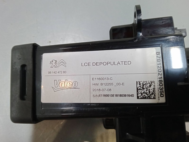 Recambio de clausor para citroën c4 spacetourer (3d_) 1.5 bluehdi 130 referencia OEM IAM 9814247280  2 LLAVES