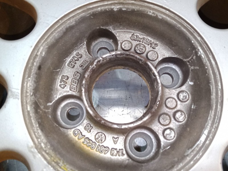 Recambio de llanta alumino 15´´ para volkswagen golf iii (1h1) 1.6 referencia OEM IAM   