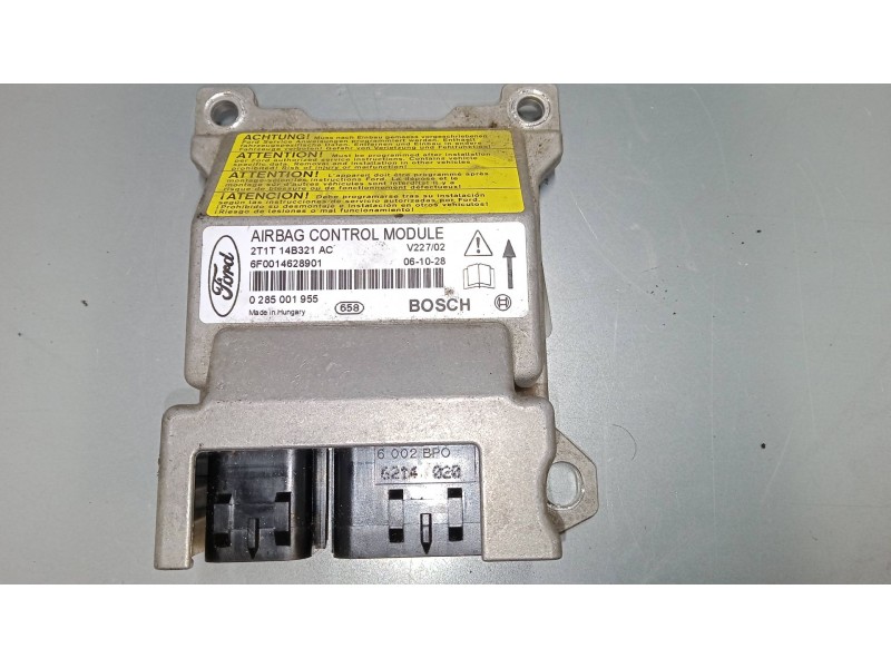 Recambio de centralita airbag para ford transit connect (p65_, p70_, p80_) 1.8 tdci referencia OEM IAM 6F0015628901   Recambio de centralita airbag para ford transit connect (p65_, p70_, p80_) 1.8 tdci referencia OEM IAM 6F0015628901
