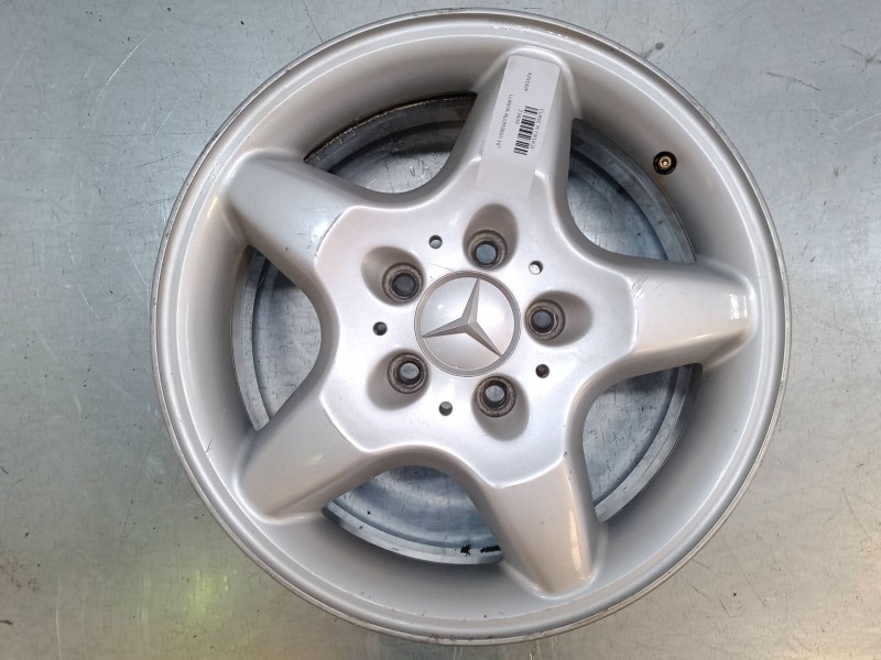 Recambio de llanta aluminio 16´´ para mercedes-benz clase m (w163) ml 270 cdi (163.113) referencia OEM IAM 6.5Jx16H2   Recambio de llanta aluminio 16´´ para mercedes-benz clase m (w163) ml 270 cdi (163.113) referencia OEM IAM 6.5Jx16H2