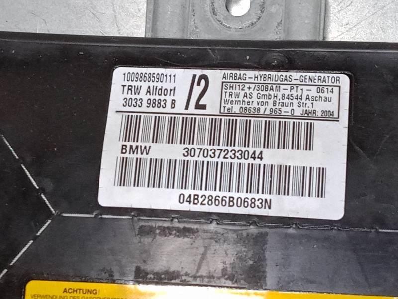 Recambio de airbag de puerta delantero izquierdo para bmw x5 (e53) 3.0 d referencia OEM IAM   