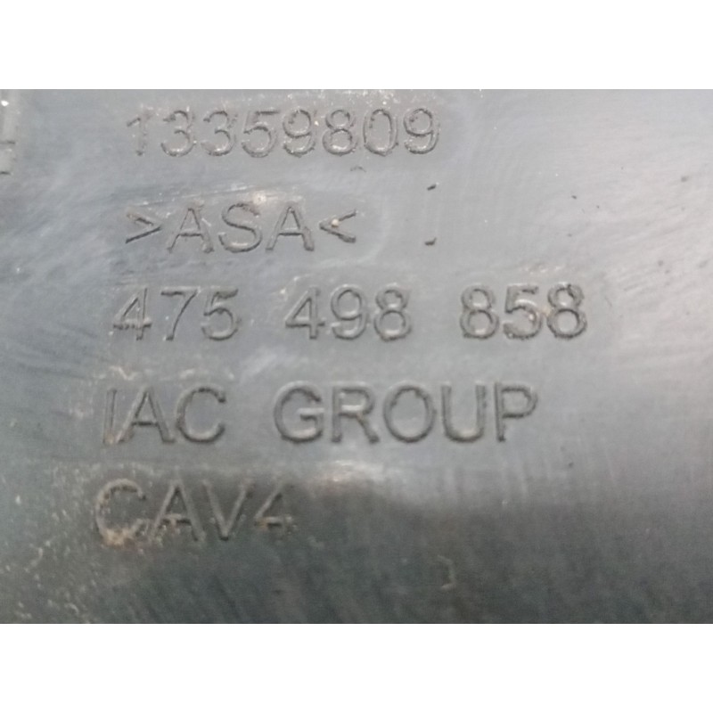 Recambio de rejilla inferior paragolpes para opel corsa d (s07) 1.2 (l08, l68) referencia OEM IAM 475498858   Recambio de rejilla inferior paragolpes para opel corsa d (s07) 1.2 (l08, l68) referencia OEM IAM 475498858