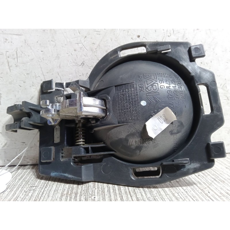 Recambio de maneta interior puerta delantera izquierda para citroën c2 (jm_) 1.4 hdi referencia OEM IAM 9680187877  