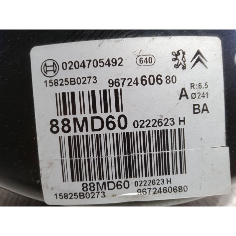 Recambio de servofreno para citroën c3 ii (sc_) 1.4 hdi 70 (sc8hzc, sc8hr0, sc8hp4) referencia OEM IAM 9672460680  