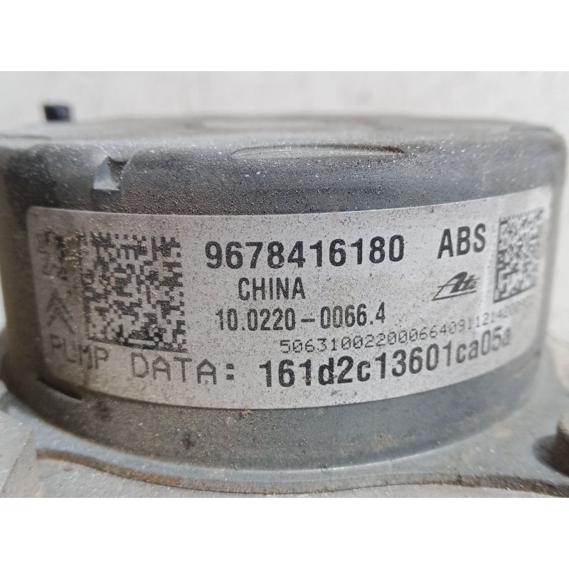 Recambio de abs para citroën c3 ii (sc_) 1.4 hdi 70 (sc8hzc, sc8hr0, sc8hp4) referencia OEM IAM 9678416180  