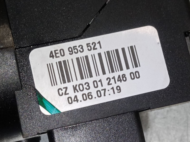 Recambio de mando radio para audi a4 b7 avant (8ed) 2.0 tdi referencia OEM IAM 4E0953521  