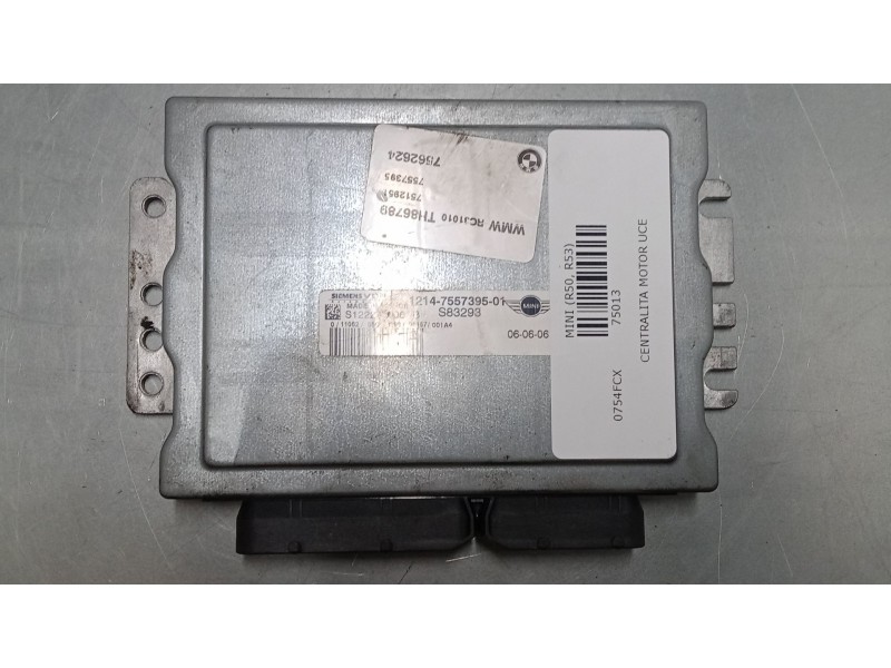 Recambio de centralita motor uce para mini mini (r50, r53) cooper referencia OEM IAM 1214755739501  S122237006B