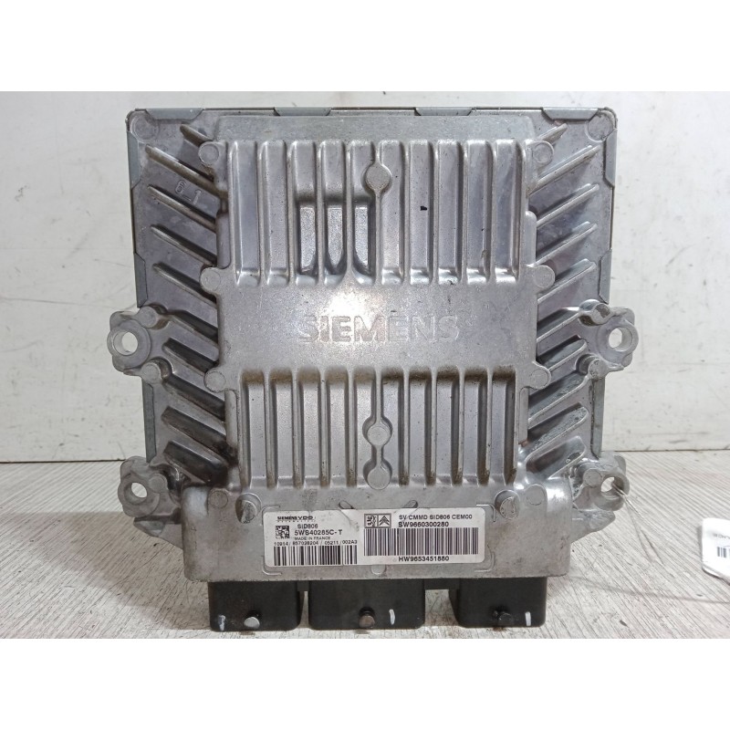 Recambio de centralita motor uce para citroën c3 i (fc_, fn_) 1.4 hdi referencia OEM IAM 9660300280 SID806 5WS40285C-T HW 965345