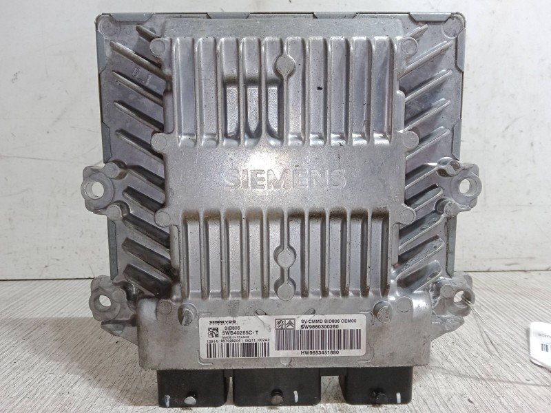 Recambio de centralita motor uce para citroën c3 i (fc_, fn_) 1.4 hdi referencia OEM IAM 9660300280 SID806 5WS40285C-T HW 965345
