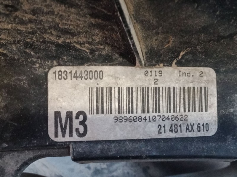 Recambio de electroventilador para nissan micra iii (k12) 1.2 16v referencia OEM IAM 1831443000   Recambio de electroventilador para nissan micra iii (k12) 1.2 16v referencia OEM IAM 1831443000