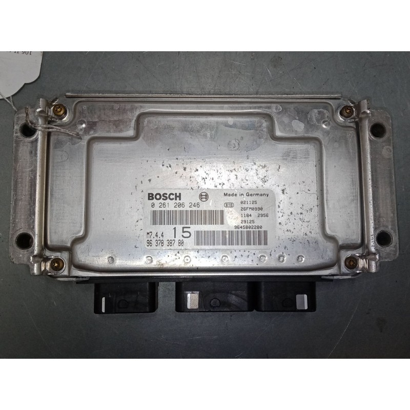Recambio de centralita motor uce para peugeot 106 ii (1a_, 1c_) 1.1 i referencia OEM IAM 0261206246  9637838780