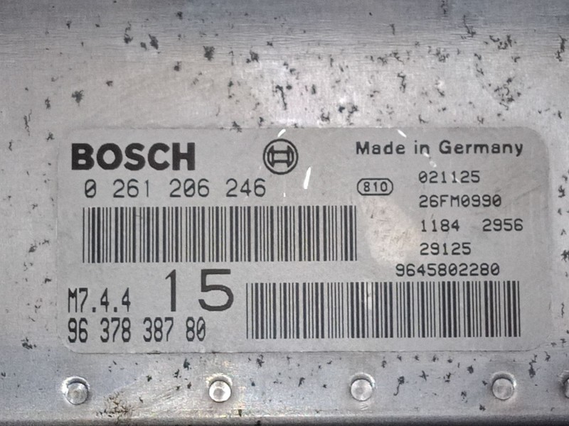 Recambio de centralita motor uce para peugeot 106 ii (1a_, 1c_) 1.1 i referencia OEM IAM 0261206246  9637838780