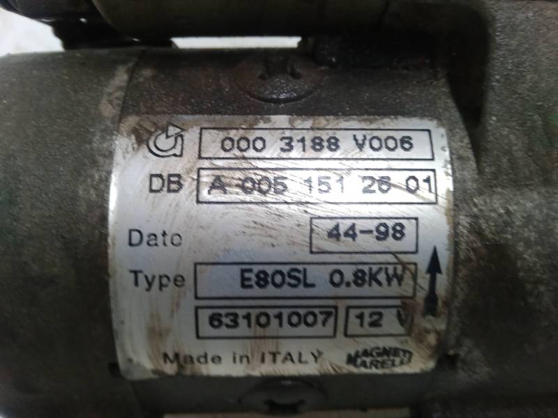 MOTOR ARRANQUE 0003188V006 