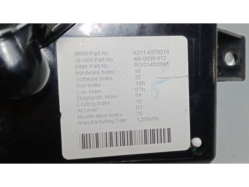 Recambio de cuadro instrumentos para mini mini (r50, r53) cooper referencia OEM IAM 62116978319  
