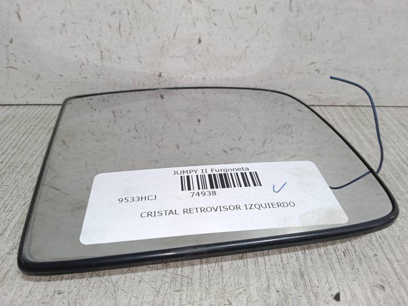Recambio de cristal retrovisor izquierdo para citroën jumpy ii furgoneta 2.0 hdi 120 referencia OEM IAM 12473160  