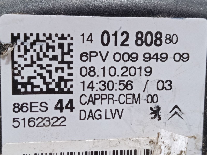 Recambio de pedal acelerador para citroën jumpy ii furgoneta 2.0 hdi 120 referencia OEM IAM 6PV0099490  