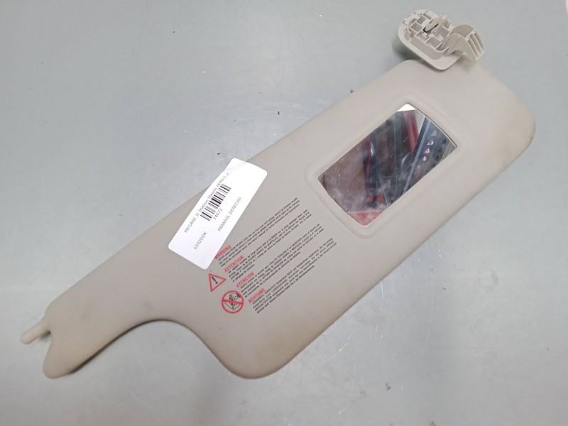 Recambio de parasol derecho para renault megane ii station wagon (km0/1_) 1.6 referencia OEM IAM    Recambio de parasol derecho para renault megane ii station wagon (km0/1_) 1.6 referencia OEM IAM