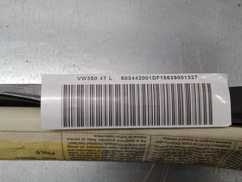 Recambio de airbag delantero izquierdo para volkswagen golf v (1k1) 1.6 referencia OEM IAM   
