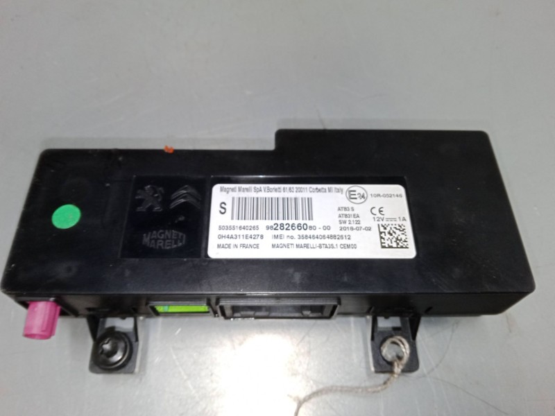 Recambio de modulo electronico para citroën c4 spacetourer (3d_) 1.5 bluehdi 130 referencia OEM IAM 9828266080  