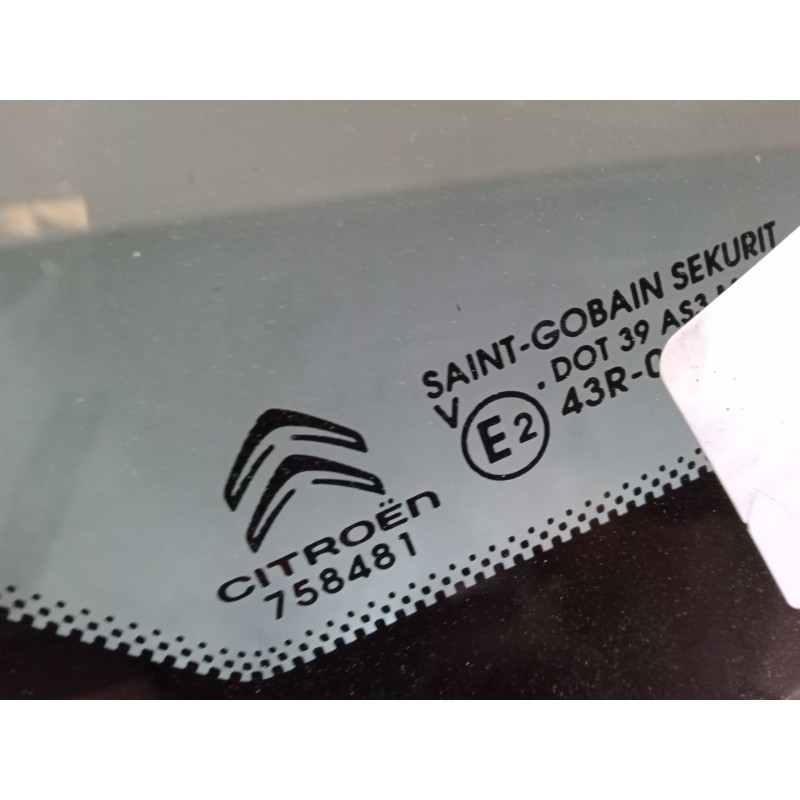 Recambio de luna custodia trasera izquierda para citroën c4 spacetourer (3d_) 1.5 bluehdi 130 referencia OEM IAM   